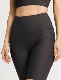 Rethinkit Studios Bike Shorts Gigi - Träningstights ALMOST BLACK