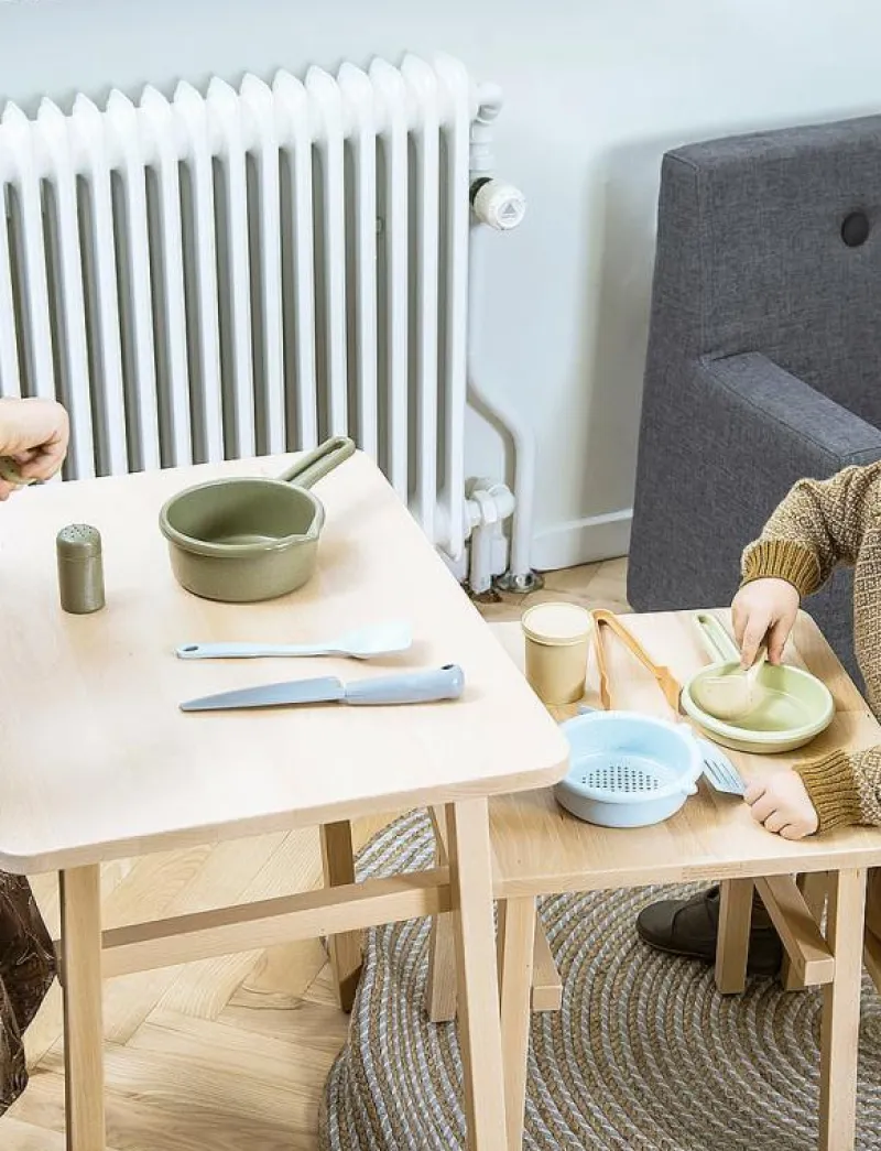 Dantoy BIO KITCHEN SET IN GIFT BOX - Tillbehör till leksakskök