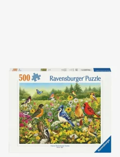 Ravensburger Birds in the Meadow 500p - Klassiska pussel MULTI COLOURED Outlet