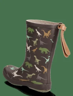 Bisgaard basic rubber - Höga gummistövlar BROWN DINO