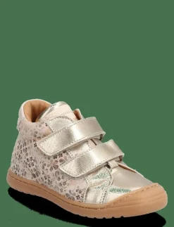 Bisgaard thor v - Lära-gå-skor NUDE FLOWER Hot