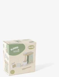 BLENDER WOOD IN GIFT BOX 4 PARTS - Tillbehör till leksakskök|Dantoy Online