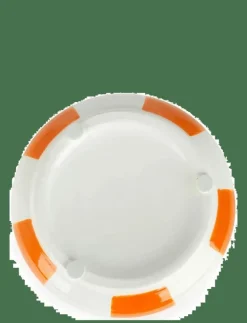 Balvi Blomkruka i keramik Floats, orange,12 cm - Krukor ORANGE/ WHITE