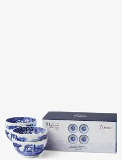Blue Italian Dip Bowls - Set of 4 - Skålar & Fat|Spode Clearance