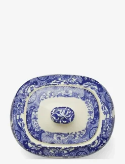 Blue Italian Sugar Box - Sockerskålar|Spode Clearance