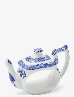Blue Italian Teapot Napkin Rings - Set of 4 - Servettringar & Servettställ|Spode Hot