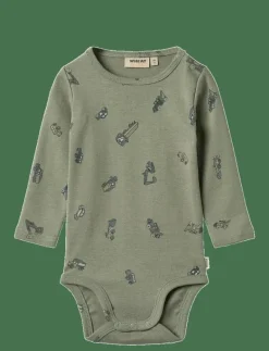 Body L/S Freddie - Långärmad body|Wheat Best