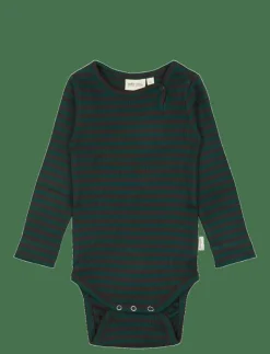 Body L/S Modal Striped - Långärmad body|Petit Piao Best