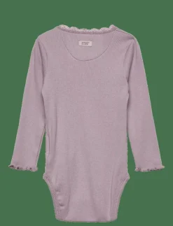 Huttelihut Body LS Rib - Långärmad bodysuit NIRVANA Sale