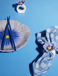 Bomullsservett Checki - Tygservetter|Byon Discount