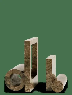 WOUD Booknd - Bokstöd BROWN MARBLE Online
