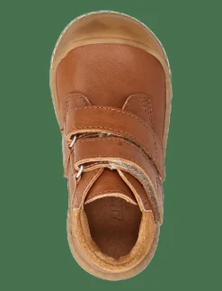 ANGULUS Booties - flat - with velcro - Stövlar & Kängor 1545/2219 COGNAC/COGNAC Clearance