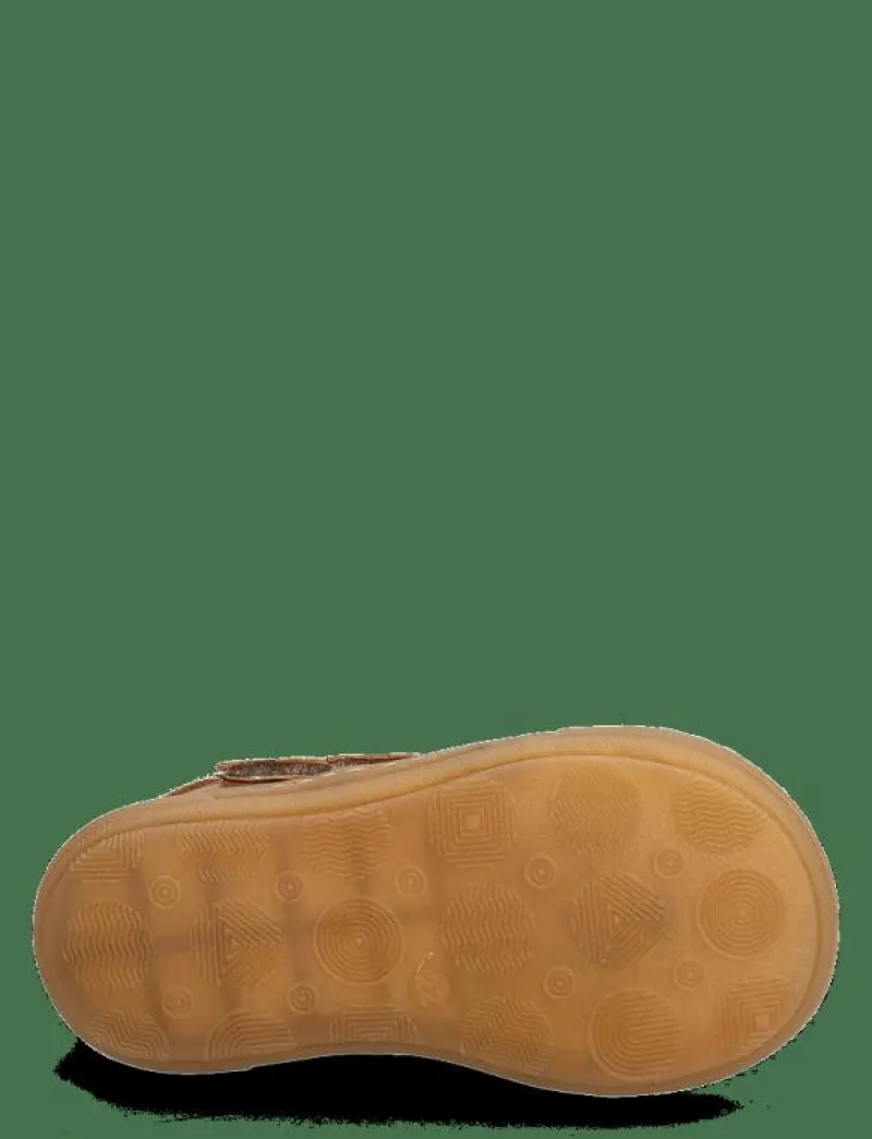 ANGULUS Booties - flat - with velcro - Stövlar & Kängor 1545/2219 COGNAC/COGNAC Clearance