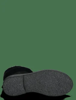 ANGULUS Boots - flat - Platta ankelboots 1163/2014 BLACK/BLACK LAMB WOO New