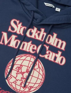 Björn Borg BORG CLASSIC PRINT HOODIE - Huvtröjor SARGASSO SEA Outlet