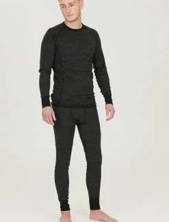 Whistler Bradley M Merino Wool Baselayer Top - Underställströja NAVY BLAZER Sale