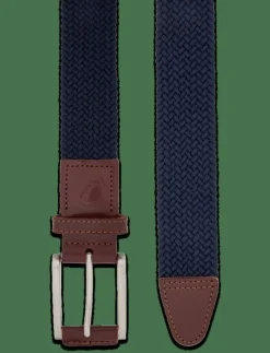 PUMA Golf Braided Weave Belt - Bälten DEEP NAVY New