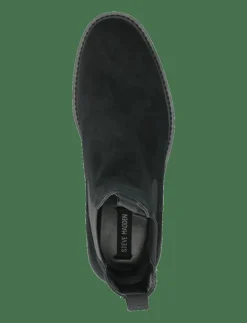 Steve Madden Brantley - Chelsea boots BLACK SUEDE Clearance