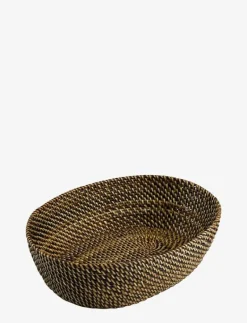 Brödkorg oval 24,5 x 18 cm Ljus/Mörk brun Nito flät - Brödkorgar & brödlådor|Pillivuyt New