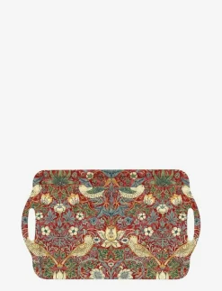 Morris & Co Bricka Melanin - Strawberry Thief Röd - Brickor RED New