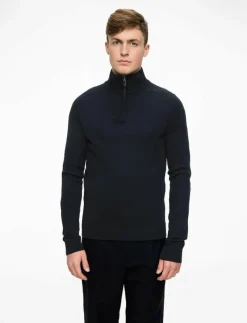 Bruun & Stengade BS Pelle Regular Fit Knitwear - Stickat NAVY Best