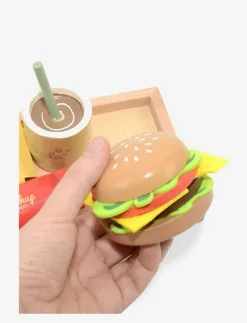 Burger Menu Set - Leksaksmat & Leksakstårtor|Magni Toys Clearance