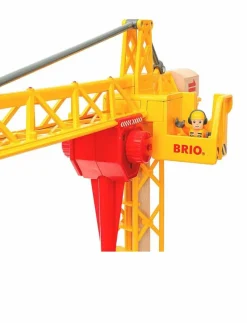 Byggkran med lampor - Byggmaskiner|BRIO Hot