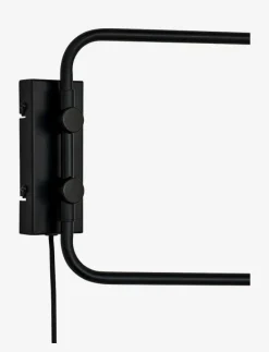 Cale svart vägglampa med/ 2 armar - Vägglampor|Dyberg Larsen Hot