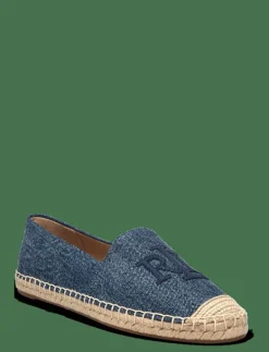 Cameryn Washed Denim Espadrille - Platta espadriller|Lauren Ralph Lauren Sale