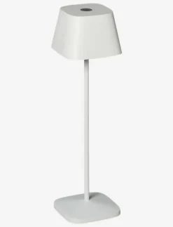 Konstsmide Capri bordslampa fyrkantig USB 2700K/3000K dimbar - Bordslampor WHITE Clearance