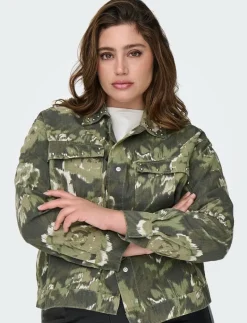 CARCAVA AOP JACKET OTW - Utilityjackor|ONLY Carmakoma Clearance