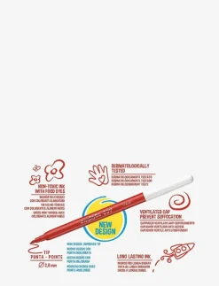 Carioca FIBERPENNOR 36 ST - Färgpennor WHITE Hot