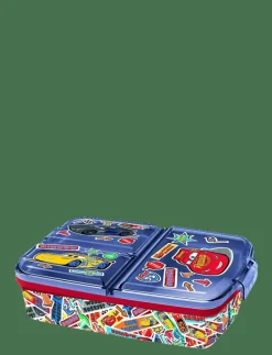 Euromic CARS, Multi compartment sandwich box - Lunchlådor BLUE
