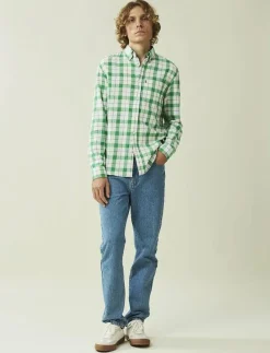 Casual Flannel Check B.D Shirt - Flanellskjortor|Lexington Clothing Clearance