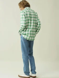 Casual Flannel Check B.D Shirt - Flanellskjortor|Lexington Clothing Clearance