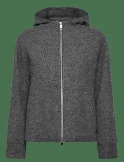 BOSS Catuky - Ulljackor DARK GREY Clearance