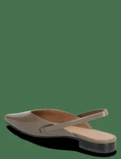 BOSS Charlize_SLB10_AB - Platta slingbacks OPEN BROWN Online