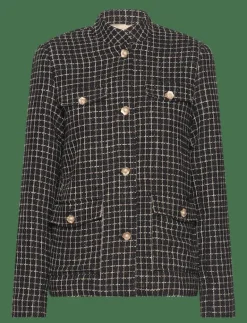 Checked bouclé jacket - Bouclés|Stella Nova Clearance