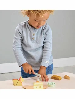 Tender Leaf Cheese - Chopping Board - Leksaksmat & Leksakstårtor WOOD Sale