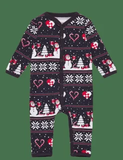 Christmas heart jumpsuit baby - One-sie|Happy Seasons Clearance