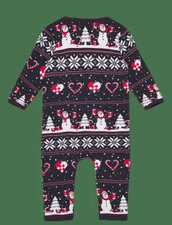 Christmas heart jumpsuit baby - One-sie|Happy Seasons Clearance