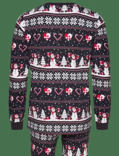 Christmas heart Pajamas navy - Pyjamas|Happy Seasons Outlet