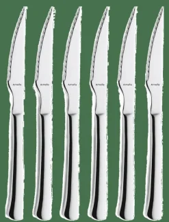 Amefa Chuletero Steak Knife 6-p - Knivar STAINLESS STTEL Discount