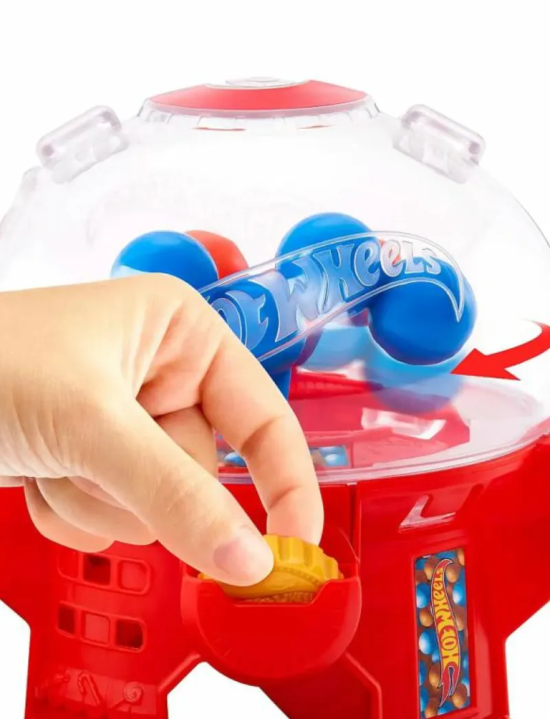 Hot Wheels City Downtown Candy Shop Playset & 1:64 Scale Die-Cast Toy Car, Speed Snap Track - Kulbana MULTI COLOR Discount