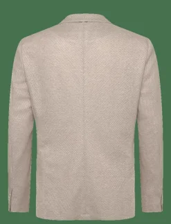 BOSS C-Jaye-J-241 - Enkelknäppta kavajer OPEN WHITE