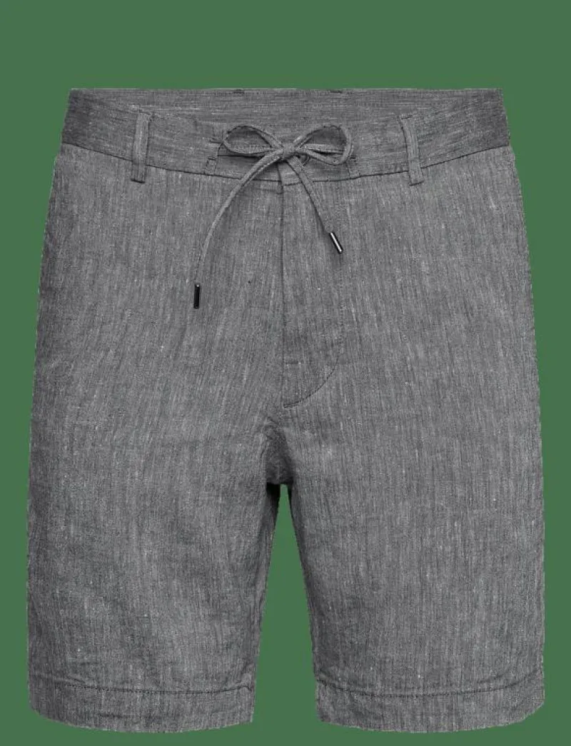 BOSS C-Kane-RDS-Shorts - Linneshorts DARK BLUE Clearance