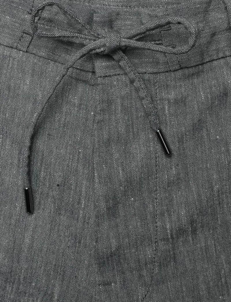 BOSS C-Kane-RDS-Shorts - Linneshorts DARK BLUE Clearance