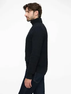 CLASSIC COTTON CABLE ROLL NECK - Polokrage|Tommy Hilfiger Discount
