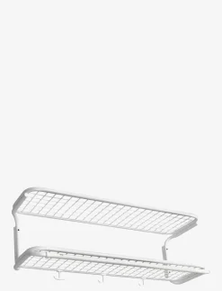 Essem Design Classic hatthylla - Krokar & hängare WHITE Clearance