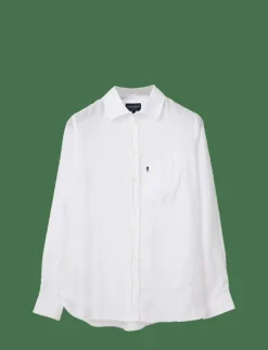 Lexington Clothing Classic Linen Shirt - Linneskjortor WHITE Sale